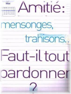 MENSONGE,TRAHION